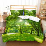 Magus M&auml;lestus Maastik Armastuse Tunnistaja Tekikoti Komplekt King Queen Double Full Twin &Uuml;he Suurusega Voodipesu Komplekt 229x229cm 90x90in