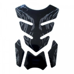 Uus mootorratta paagipadja kleebis Fishbone 3D paagipadja kleebised naftagaasi kaitsekatte kaane kaunistus leek mootorratta tarvikud punane