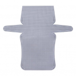 Katkenemisvastane heegeldamiskott, l&otilde;uend, valge praktiline ristpistes n&otilde;elaotsaga tikand kudumine rahakott plastikplaat S