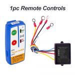 Universaalne vintsi juhtmevaba kaugjuhtimispuldi l&uuml;liti komplekt koos vastuv&otilde;tjaga 12V 24V Truck Jeep ATV maasturile