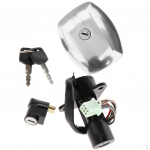 Metal Fuel Gas Tank Cap Ignition Switch key of lock Water Resistance for 5