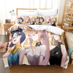 M&auml;ngu Tales Of Arise Voodipesukomplekt Moodne 3D-tr&uuml;kiga Tekikott Tekikoti Kate Padjap&uuml;&uuml;rid Tekikoti Kate Queen Single Suurus Dropshipping EU single(135x200cm) beige