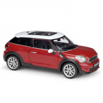 WELLY 1/24 BMW Mini Cooper S Paceman Sulamist Autopilt Diecasts Metallist S&otilde;idukid Autopilt Simulatsioon Kogu Laste M&auml;nguasjad Kingitus punane