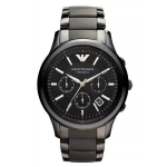 Emporio Armani AR1452 meeste keraamiline kronograafi must k&auml;ekell must