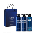Dasu Daily Herbal Scalp Gold &scaron;ampoon ja Vitaflex k&otilde;ik-&uuml;hes kehapesukomplekt