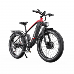 DUOTTS F26 Electric Bike 48V 17.5AH Battery 750W*2 Dual Motors electric Mountain Bike 26'' fat tire ebike for adult