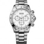 Hugo Boss 1512962 H&otilde;bedane sihverplaadiga kronograafi meeste k&auml;ekell 44 h&otilde;be