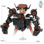 Titan Tv Man plokid M&auml;nguasjad Titan Tvman Upgrade Ehitusplokid Titan Clockman Upgrade Plokid G-man Titan Drillman Klotside komplekt