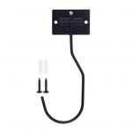 Banaanikonks 13LB kandev&otilde;imega kokkupandav disain isekleepuv lihtne paigaldus kapi alla banaaniriputi hoiukonks must