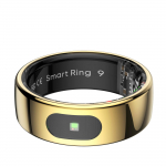 Smart Ring Multispordirežiimid Fitness Tracker 5ATM Veekindel une Vere Hapniku S&uuml;dame l&ouml;&ouml;gisageduse J&auml;lgimine Sammude Loendus Nutikas Ring Size 7（17.5mm） must
