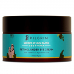 Pilgrim Korean Retinol Under Eye Cream C-vitamiiniga tumedate ringide, tursete ja peente joonte jaoks | Naised ja mehed Nahahooldus | 30g