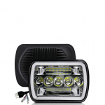 5x7 7x6 tolli auto LED-esituled autode ruudukujuliste esitulede koost DRL kollane suunatuli XJ YJ auto veoauto Motobike jaoks 1 piece