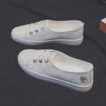 Naiste valged madala s&auml;&auml;rega tossud: Uued Korea kevad-/suvised vabaajajalatsid tudengitele - mudel CQ-2288-D 39