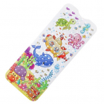 100x40CM Multifilmi mereloomade vannimatt iminapaga &auml;ravooluavadega ristk&uuml;lik vannitoa PVC libisemiskindel matt masinas pestav laste vanni du&scaron;&scaron; p&otilde;randamatt 100x40cm