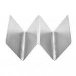 Terasest Taco hoidik 13,5 x 10 cm 2 Tortilla mahutavusega hoidiku t&ouml;&ouml;riistad