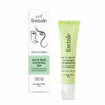 Foxtale 2% Salicylic Acid Acne Spot Corrector Gel with2% Azelaic Acid & 3% Glycolic Acid |Reduces Pimples Overnight | For Men & Women | 15 ml