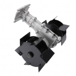7cm Lahtise mulla ratas Tugev metall Multifunktsionaalne niiduk L&otilde;dvendusrattas Asendus 28 X 9mm / 1.1 28x9mm