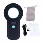 Loomade kiibilugeja T&otilde;hus Multifunktsionaalne Kaasaskantav K&auml;eshoitav Lemmiklooma Mikrokiibi ID Sildi Skanner