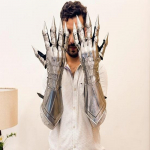 Nazguli Kindakomplekt Keskaegne Nazguli S&ouml;&ouml;vitus Kindad Paaris Gooti Kindad Paaris Halloweeni Kost&uuml;&uuml;m Parim Kingitus