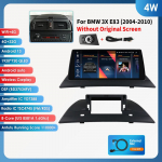 Ossuret Android 13 Autode Intelligentsed S&uuml;steemid BMW X3 E83 jaoks (2004-2010) Ilma originaalekraanita Toetab TPMS-i Traadita Carplay Android Auto Bluetoothi DVR-i 4W 4G 32G