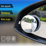 360&deg; &uuml;liselge pimenurga lisapeegel koos iminapaga auto tagurdamiseks