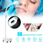 220V-240V 120 LED Pro 8X Dioptriline Suurendus P&otilde;randalamp Luup Klaas K&uuml;lm Len N&auml;ovalgusti Ilusalongi K&uuml;&uuml;nelamp