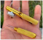 Vaskne manuaalne konksus&otilde;lme seade, kahekordse otstarbega traadis&otilde;lme seade, sub-traadis&otilde;lme tegija, kalastusvarustuse tarvikud, kalastustarbed One Size