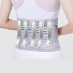 1 tk nimmepiirkonda toetav v&ouml;&ouml;rihm Terviseteraapia Hingav selja l&uuml;lisamba tugikorsett ketta herniatsiooni valu leevendamiseks Mehed Naised L must