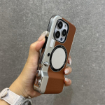 3D Retro Vintage Kaamera Kuju Magsafe Peegliga Magnetiline Telefonikate iPhone 15 14 13 12 11 Pro Maxile P&otilde;rutuskindel Tagakaas iPhone 15 black