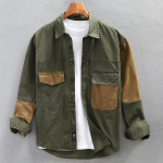 Jay Leno Ameerika T&ouml;&ouml;riistad Raske Retro Pikkade Varrukatega S&auml;rk Meeste Vabaaja Trend Br&auml;nd Karm Mees Jahijakk M hall v&auml;rv