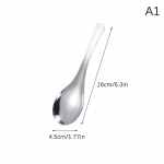 P&otilde;hjamaade stiilis roostevabast terasest supilusikas s&uuml;vendage suure mahutavusega lusikas h&otilde;bedane peegel, poleeritud s&ouml;&ouml;gin&otilde;usupp kodune k&ouml;&ouml;gin&otilde;u