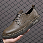 Br&auml;ndi Nahast Meeste Lamedad Kingad Mokassiinid Luksuslikud Vabaajajalatsid Meestele Paadikingad K&auml;sit&ouml;&ouml;na Valmistatud Meeste Slip-on S&otilde;idujalatsid Mehelikud Mokassiinid Zapatos 38