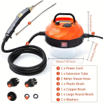 2500 W kaasaskantav aurupuhasti &ndash; k&otilde;rge temperatuuriga aurumootor putukate puhastamiseks madratsi jaoks, auto sisemus, diivan m&ouml;&ouml;bel, sisemus EU Plug