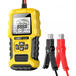 12V 24V Auto Akutestija LCD Aku Anal&uuml;saator Testt&ouml;&ouml;riist Skanner Diagnostiline Digitaalne Anal&uuml;saator Tester Auto Veoauto Mootorratta jaoks kollane