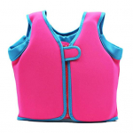 Laste ujumisvest v&auml;ikelapse ujuvusjakk ujumisabi basseinile rannale reguleeritavad basseinimadratsid p&auml;&auml;stevestid poistele t&uuml;drukutele vanuses 1-10 aastat XXL roosa punane v&auml;rv