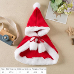 Lemmikloomad j&otilde;ulukost&uuml;&uuml;mid soojad armsad r&otilde;ivad lemmikloomale punased kohevad r&auml;tikud j&otilde;uluvana cosplay talv j&otilde;uluhirv mantel Lihtsad koerariided