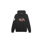 Polo Ralph Lauren Logo Prindiga Tikitud Kapuutsiga Pusa Pikkade Varrukatega Meeste Pusad Must 710823853-006 XXL