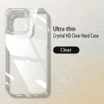 Luksuslik &Uuml;li&otilde;huke L&auml;bipaistev K&otilde;va PC-&uuml;mbris iPhone 15 14 13 12 11 Pro Max 14 Plus jaoks Kristallselge &Otilde;huke P&otilde;rutuskindel P&otilde;rkeraud For iPhone 11 Pro puhas