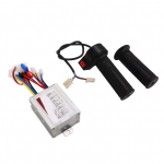 36V 500W harjadega kontroller ja pika juhtmega 3 kiiruse gaasipedaaliga keerdk&auml;epide komplekt elektrijalgratastele