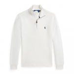 Polo Ralph Lauren &Uuml;hev&auml;rviline V&auml;ike Hobuse Logo Seisukrae Poollukuga Pikkade Varrukatega Laste Top Valge 323953023-003 M