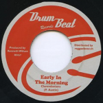 7-tolline plaat CLARENDONIANS / SIR HARRY - Eary In The Morning / Musical Broom RF057 Drum Beat Recor 1969 Euroopa Reggae, Ska & Dub