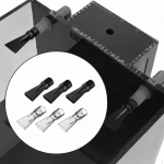 Aquarium Duckbill Nozzle, Easy to Use,Compact,Water Outlet Return Pipe Plumbing Fitting for Fish Black 5pcs