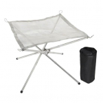 Kaasaskantav Kokkupandav Tulease Roostevabast Terasest Grillv&otilde;rguga Lihtne Paigaldus Kokkupandav V&auml;ljas Telkimine Piknik BBQ Grill Puidu P&otilde;letamine S&ouml;ega h&otilde;be