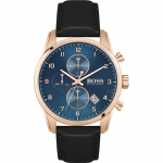 Hugo Boss 1513783 Analoog Kvarts Meeste K&auml;ekell 44 must