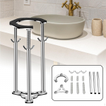 Undermount Sink Bracket Adjustable under Rack Easy to Install Parts Sturdy Holder Shelf Repair