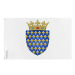 Lipp - Prantsusmaa kuningad - Enne 1376 - 90 x 150 cm - Pol&uuml;ester - Kahepoolne tr&uuml;kk