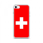Coque iPhone &ndash; mitmev&auml;rviline &ndash; Drapeau Suisse &ndash; Souple &ndash; TPU &ndash; &uuml;hilduv iPhone 6