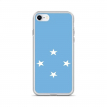 Coque T&eacute;lephone Drapeau &Eacute;tats f&eacute;d&eacute;r&eacute;s de Micron&eacute;sie &ndash; iPhone SE 2020