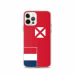 Coque iPhone &ndash; Wallis-et-Futuna &ndash; Drapeau &ndash; Souple &ndash; Mitmev&auml;rviline &ndash; &Uuml;hilduv iPhone 12 Pro