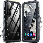IP68 vee- ja p&otilde;rutuskindel &uuml;mbris Samsung Galaxy S25edge S24 S23 S22 S21 Ultra FE A54 5G jaoks Veekindel Telefonikate Samsung S21 must